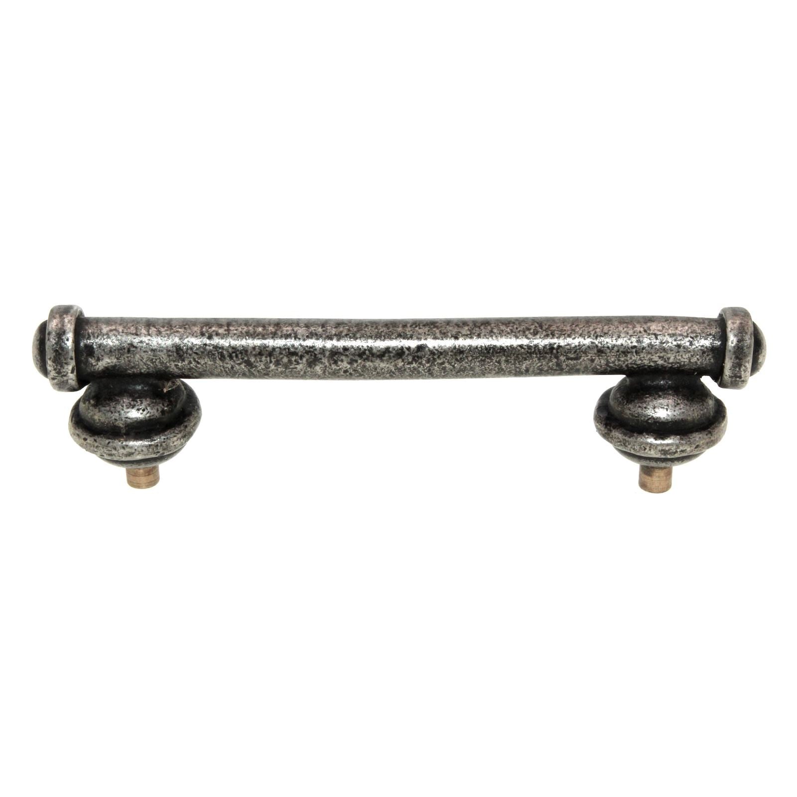 Anne at Home Une Grande Button 3" Ctr. Cabinet Bar Pull Pewter Matte 1048-1