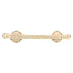 Anne at Home Une Grande Button 5" (128mm) Ctr. Bar Pull Weathered White 1051-17