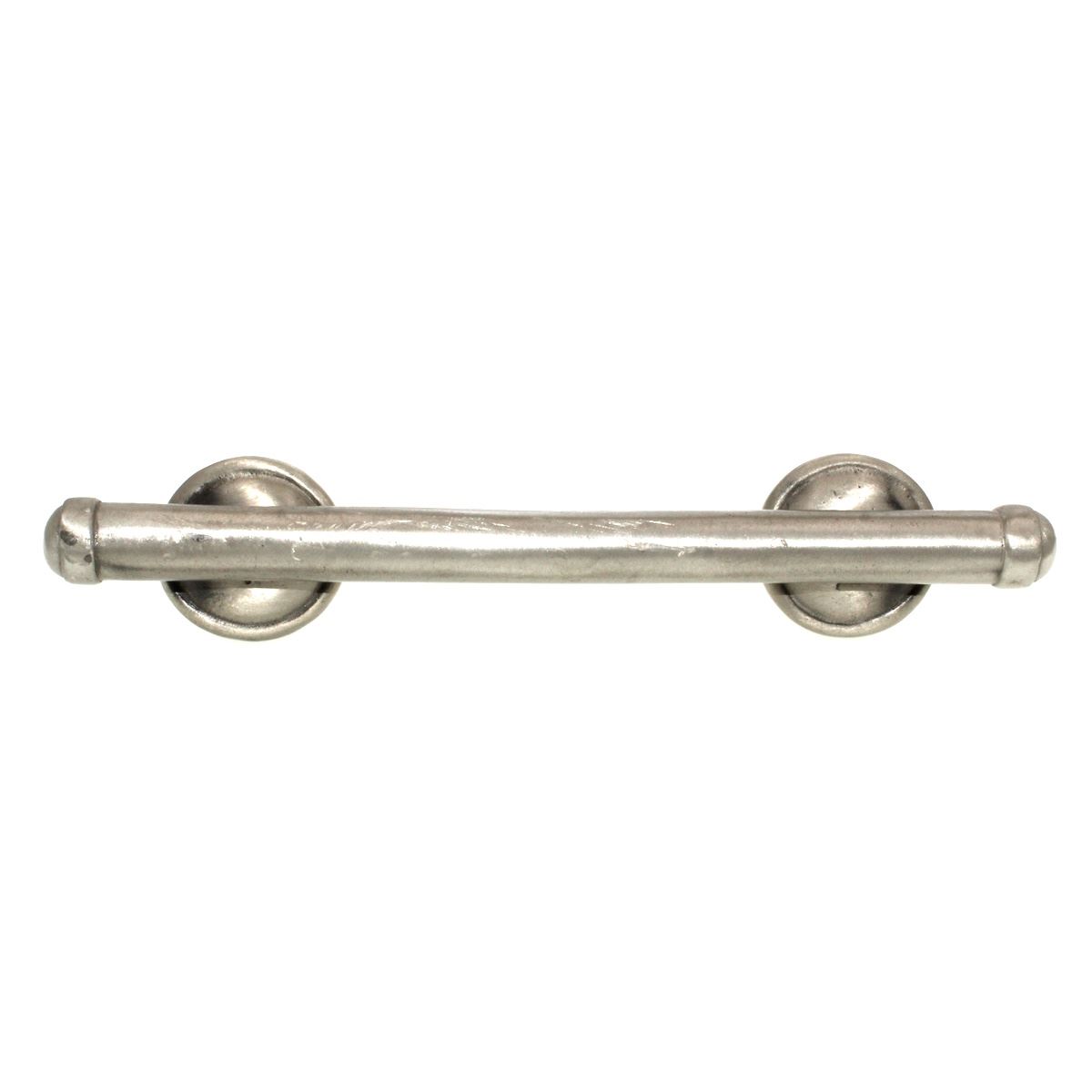 Anne at Home Une Grande Button 5" (128mm) Ctr. Bar Pull Satin Pewter 1051-20