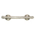 Anne at Home Une Grande Button 5" (128mm) Ctr. Bar Pull Satin Pewter 1051-20