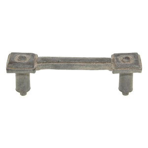 Anne at Home Hardware Square 3" Ctr. Button Cabinet Pull Buttermilk 1061-11