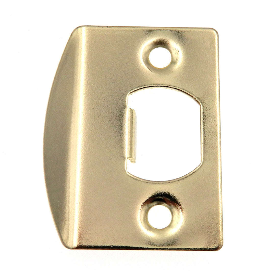 10 Pack Hickory Polished Brass Full Lip Door Strike Plates 1069 ...
