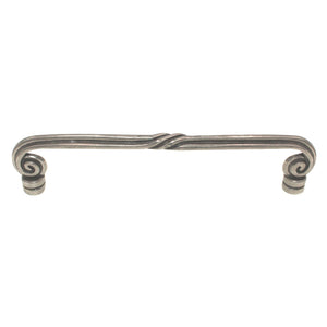 Anne at Home Hardware Mai Oui 8" Ctr. Cabinet Arch Pull Pewter Bright 1100-8