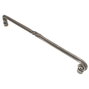 Anne at Home Hardware Mai Oui 12" Ctr. Cabinet Arch Pull Pewter Bright 1101-8