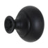 Schaub And Company Rustica 1 1/4" Round Cabinet Knob Matte Black 112-MB