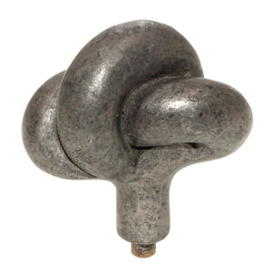Anne at Home Artisan Roguery Large 1 3/4" Cabinet Knot Knob Pewter Matte 1123-1