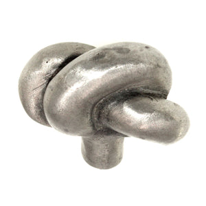 Anne at Home Artisan Roguery Large 1 3/4" Cabinet Knot Knob Satin Pewter 1123-20