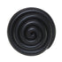 Schaub And Company Rustica 1 3/8" Swirl Brass Cabinet Knob Matte Black 114R-MB