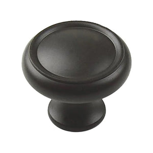 Century Plymouth 11626-10B Oil-Rubbed Bronze 1 1/4" Solid Brass Cabinet Knob