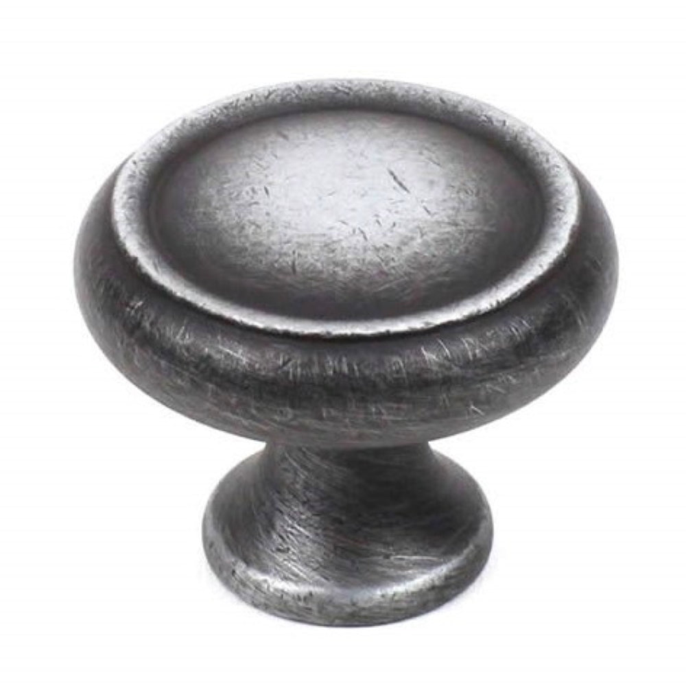 Century Plymouth 11626-WP Weathered Pewter 1 1/4" Solid Brass Cabinet Knob Pull