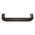 Brown Plastic Cabinet Wire Pull Handle 3" Ctr 1187-BRN