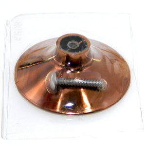 Vintage Washington Spotlite Polished Copper 2 1/2" Round Cabinet Knob 1213-CU