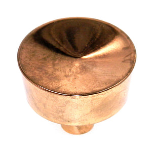 Vintage Washington Stellar Polished Copper 1 1/4" Round Cabinet Knob 1232R-CU