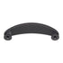 Laurey Churchill 3 1/2" Ctr Cabinet Pull Oil-Rubbed Bronze Black Leather 12397