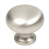 Century Hartford 12405-DSN Dull Satin Nickel 1 1/4" Solid Brass Cabinet Knob