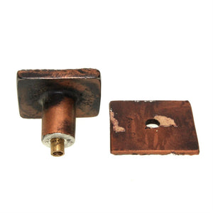 Anne at Home Artisan Hammersmith Large 1 1/4" Square Knob Antique Copper 1264-16