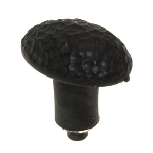 Anne at Home Artisan Hammersmith Small 1 1/4" Rustic Cabinet Knob Black 1266-7