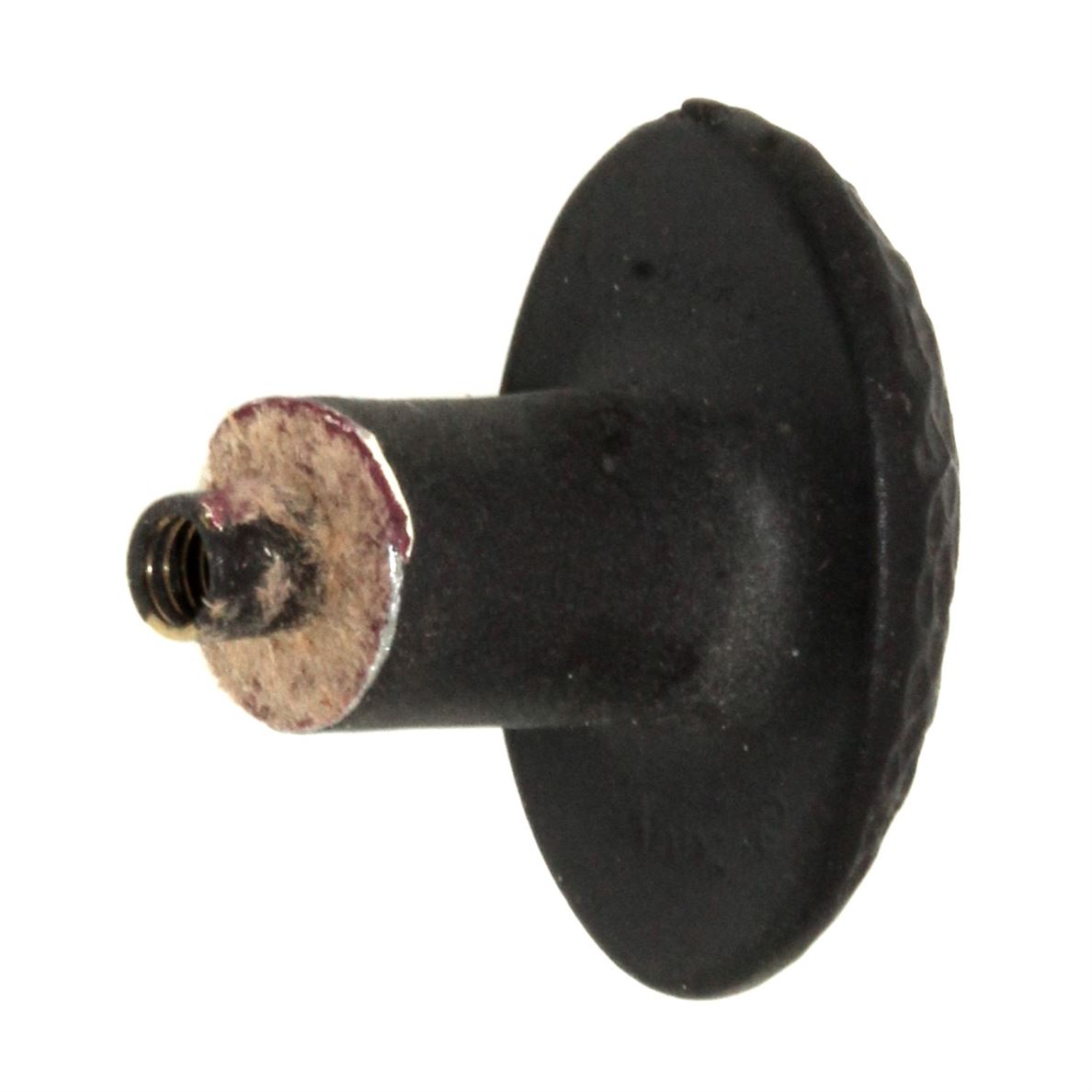 Anne at Home Artisan Hammersmith Small 1 1/4" Rustic Cabinet Knob Black 1266-7
