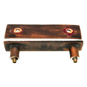 Anne at Home Hammersmith 3" Ctr. Flat Cabinet Bar Pull Antique Copper 1268-16