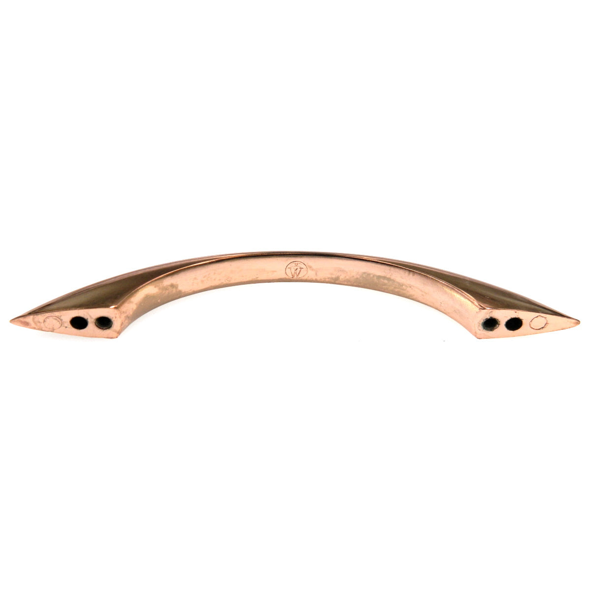 Washington Comfort Grip Polished Copper 4 1/4" Ctr. Cabinet Handle 1342R-CU