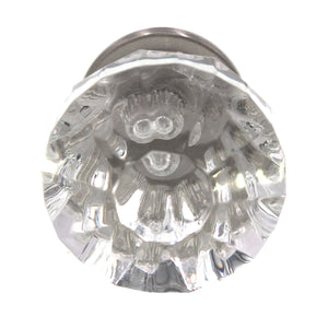 Amerock Traditional Classics 1 1/4" Faceted Cabinet Knob Satin Nickel 14303G10