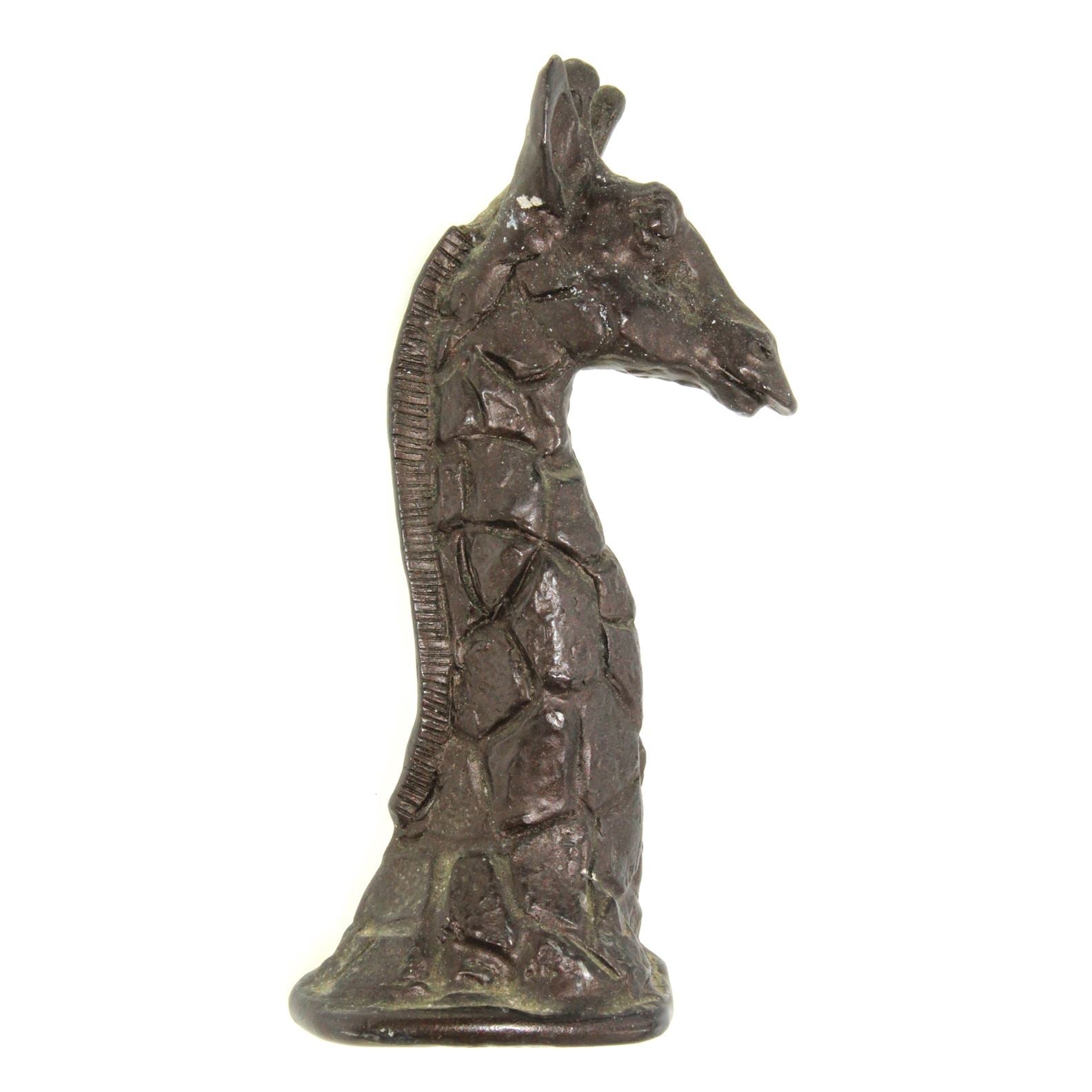 Anne at Home Hardware Giraffe Head Right 3" Ctr. Cabinet Pull Bronze 156-2