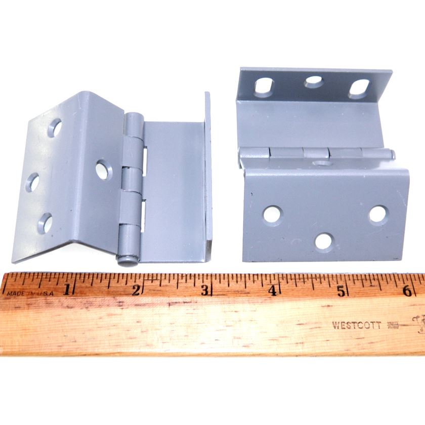 Pair Stanley Prime Coat Mortise Full Inset Heavy Duty Hinge For 3/4" Door 1588-P