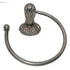 Anne at Home Nautical Oceanus Sea Shell Bath Towel Ring Pewter Bright 1603-8