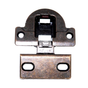 Single Amerock Brass 110 deg. 1 1/4" Overlay Frame Concealed Hinge 1755-51-BB