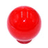 Vintage National Lock 1 7/8" Red Ball Round Ceramic Furniture Knob 178K-RE