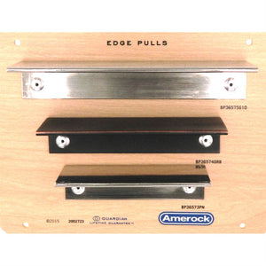 Amerock Edge Pull Oil-Rubbed Bronze 3 3/4" (96mm) Ctr. Cabinet Pull BP36574ORB