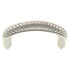 Anne at Home Rustic Oceanus 3" Ctr. Cabinet Arch Pull Satin Pearl 2040-15