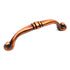 Century Lisbon 21446-ACH Brushed Antique Copper 3 3/4" (96mm)cc Cabinet Handle