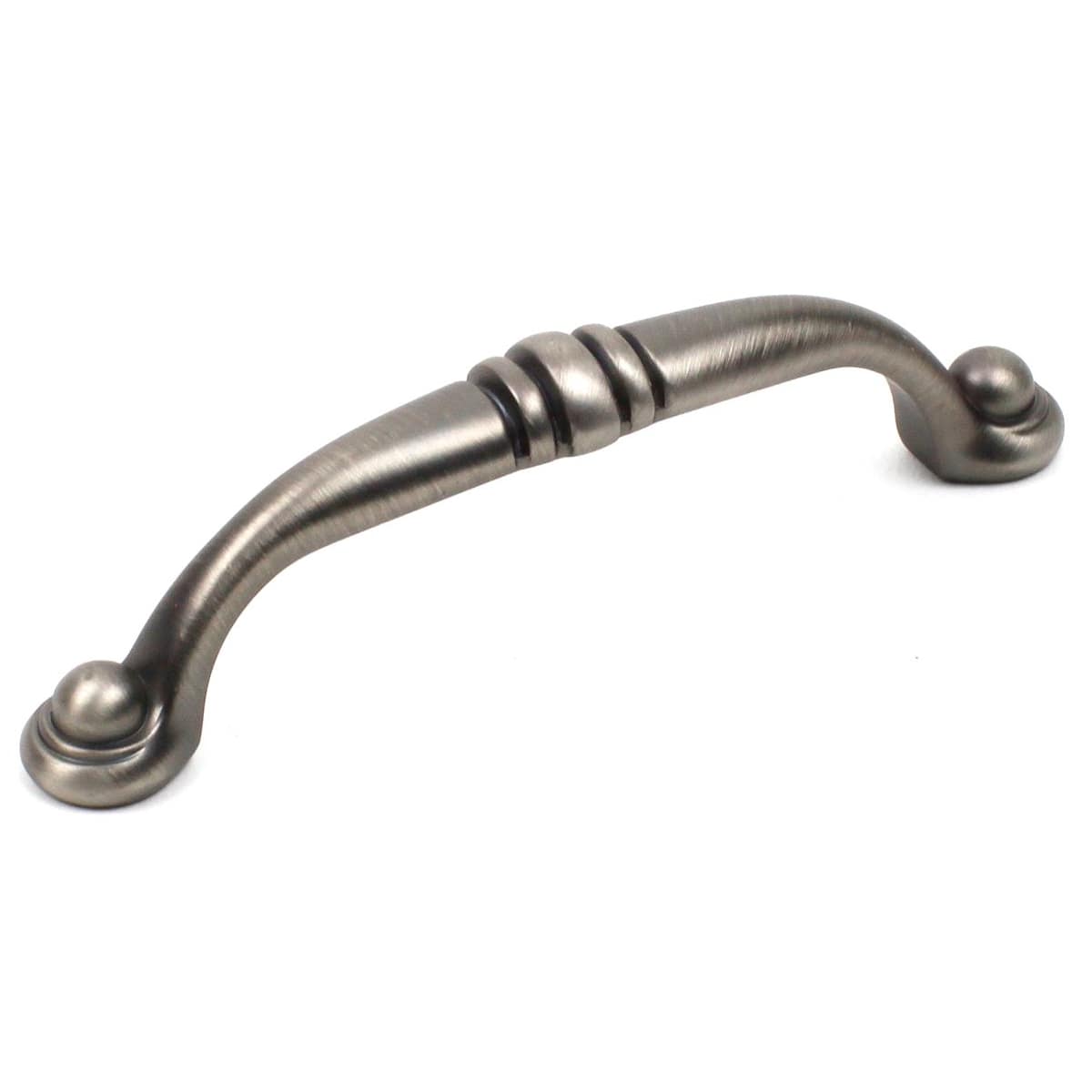 Century Lisbon 21446-APH Antique Pewter 3 3/4" (96mm)cc Arch Pull Cabinet Handle