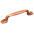 Century Lisbon 21456-ACH Brushed Antique Copper 3 3/4" (96mm)cc Cabinet Handle