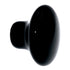 Amerock Allison Black 1 1/2" Mushroom Cabinet Ceramic Knob 217BLK