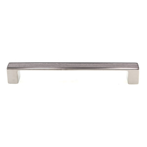 Schaub Classico Flat Cabinet Bar Pull 6 1/4" (160mm) Ctr Satin Nickel 222-15