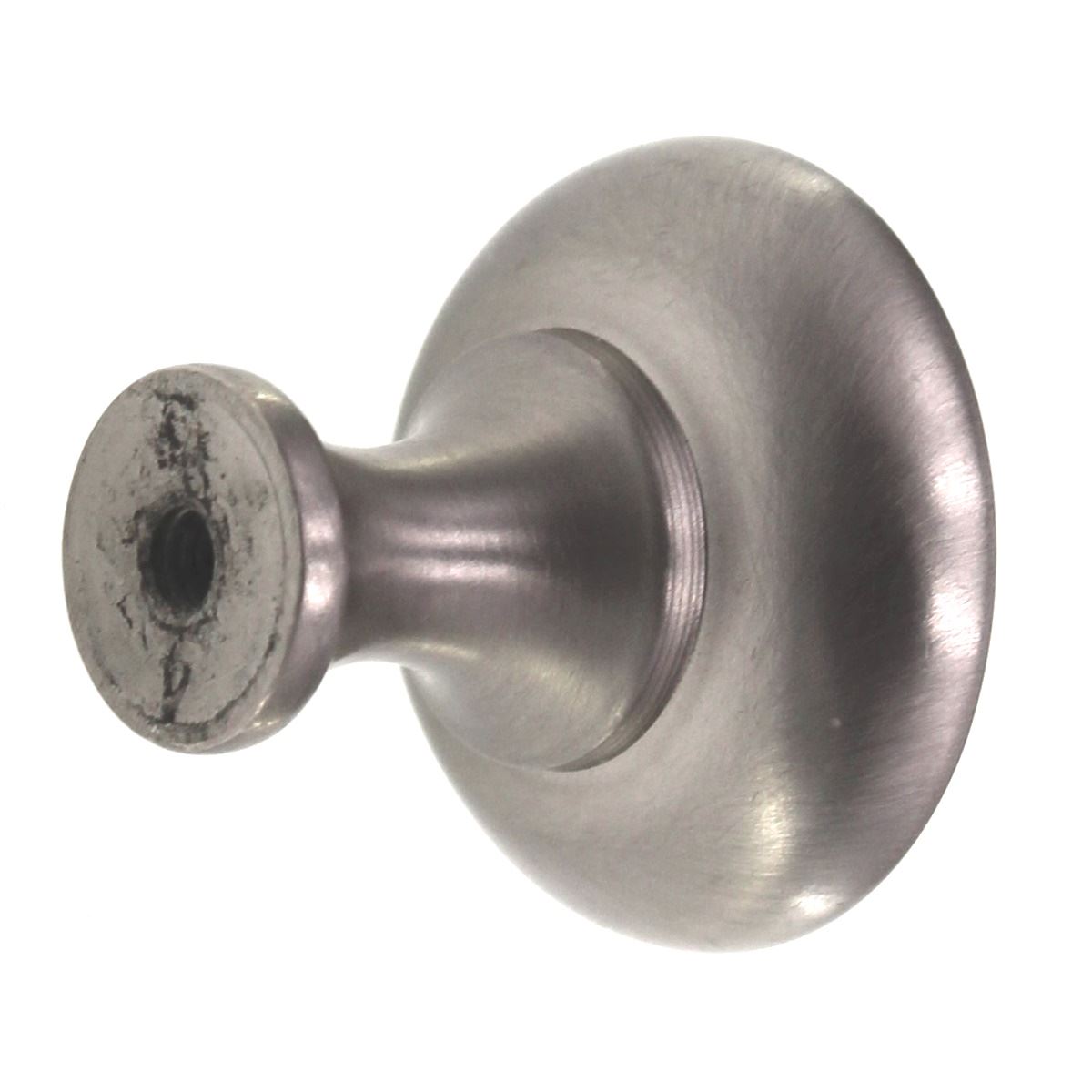 Century Kentwood Dull Satin Nickel 1 1/4" Dotted Cabinet Knob 22926-DSN