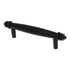 Laurey Kama Target Nautical 3" Ctr Cabinet Bar Pull Matte Black 23120