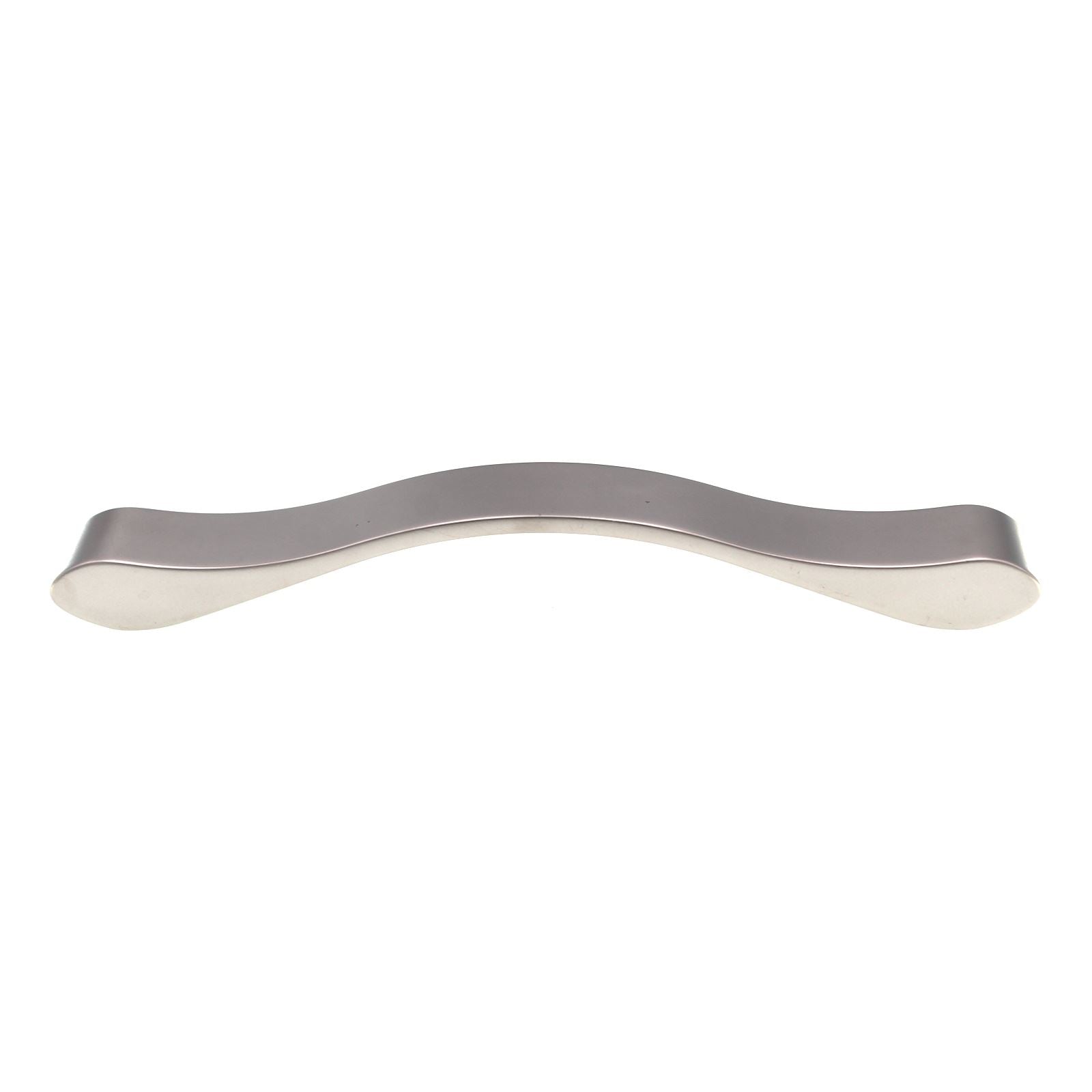 Schaub And Company Wave Cabinet Pull 6 1/4" (160mm) Ctr Satin Nickel 244-160-15