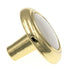 Amerock Allison Polished Brass Designer 1 1/4" Round Cabinet Knob 244WPB