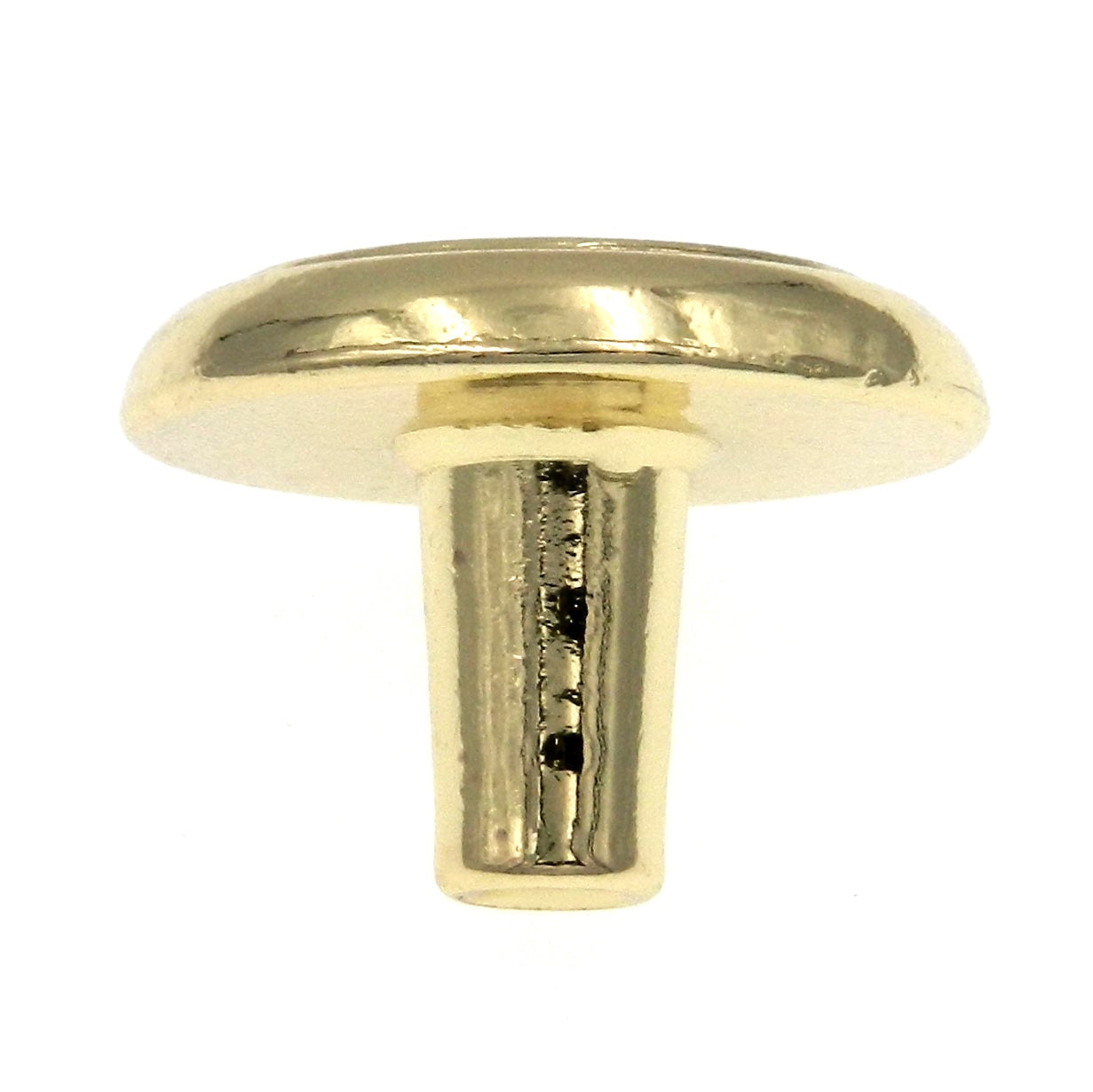 10 Pack Amerock Allison Polished Brass Off White 1 1/4" Cabinet Knob 244WPB
