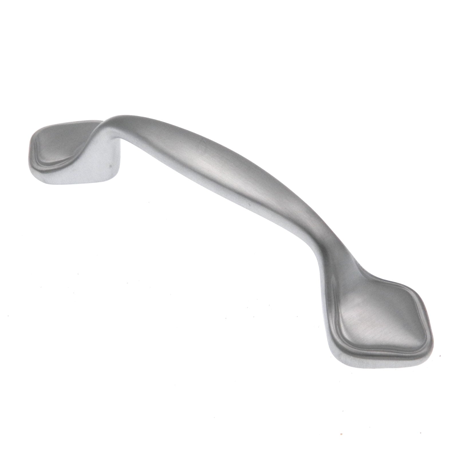 Vintage Amerock Allison Satin Chrome 3"cc Cabinet Arch Pull Handle 253SCH