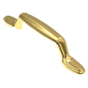 30 Pack Amerock Allison 254PB Polished Brass 3"cc Arch Smooth Cabinet Handle Pull