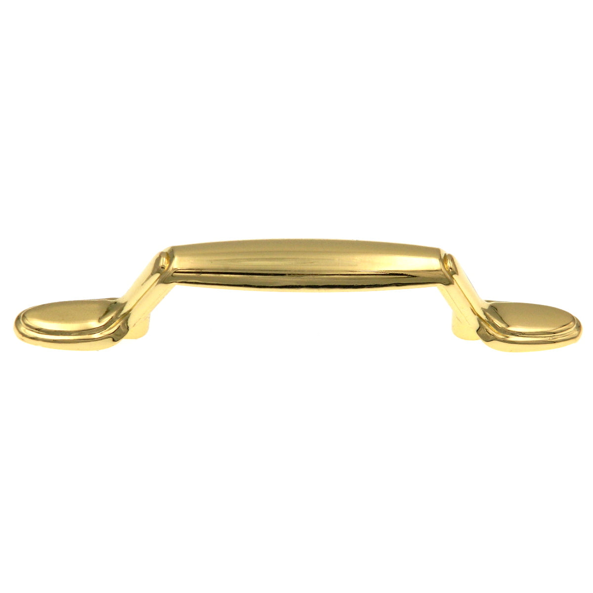 Amerock Allison 254PB Polished Brass 3"cc Arch Smooth Cabinet Handle Pull