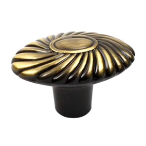 Century Hardware Orchid 26709-ABH Brushed Antique Brass 1 5/8" Cabinet Knob Pull