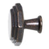 Schaub And Company Firenza 1 1/8" Cabinet Knob Dark Firenza Bronze 283-DFBZ