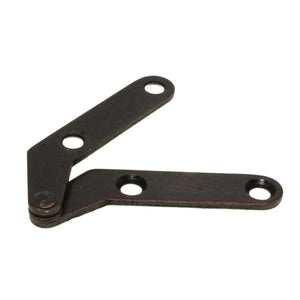 Cabinet Angled Offset Pin Knife Pivot Hinge For 3/4" Right Door Bronze 30234A-R