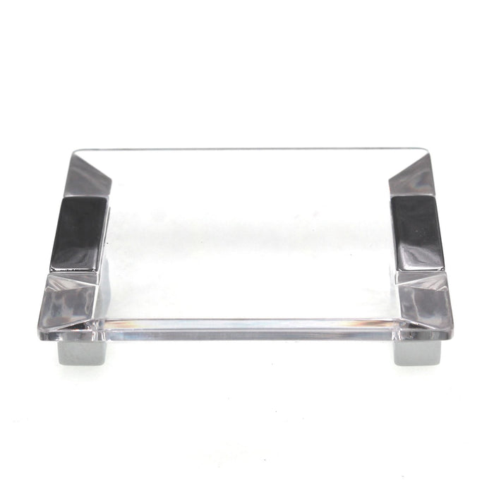 Schaub Positano Cabinet Pull 2 1/2" (64mm) Ctr Polished Chrome Clear 315-26CL