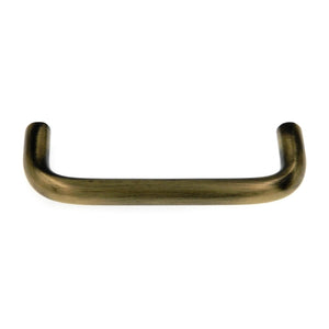 Laurey Antique Brass 25 Pack Cabinet or Drawer  3"cc Wire Pull Handle 34205